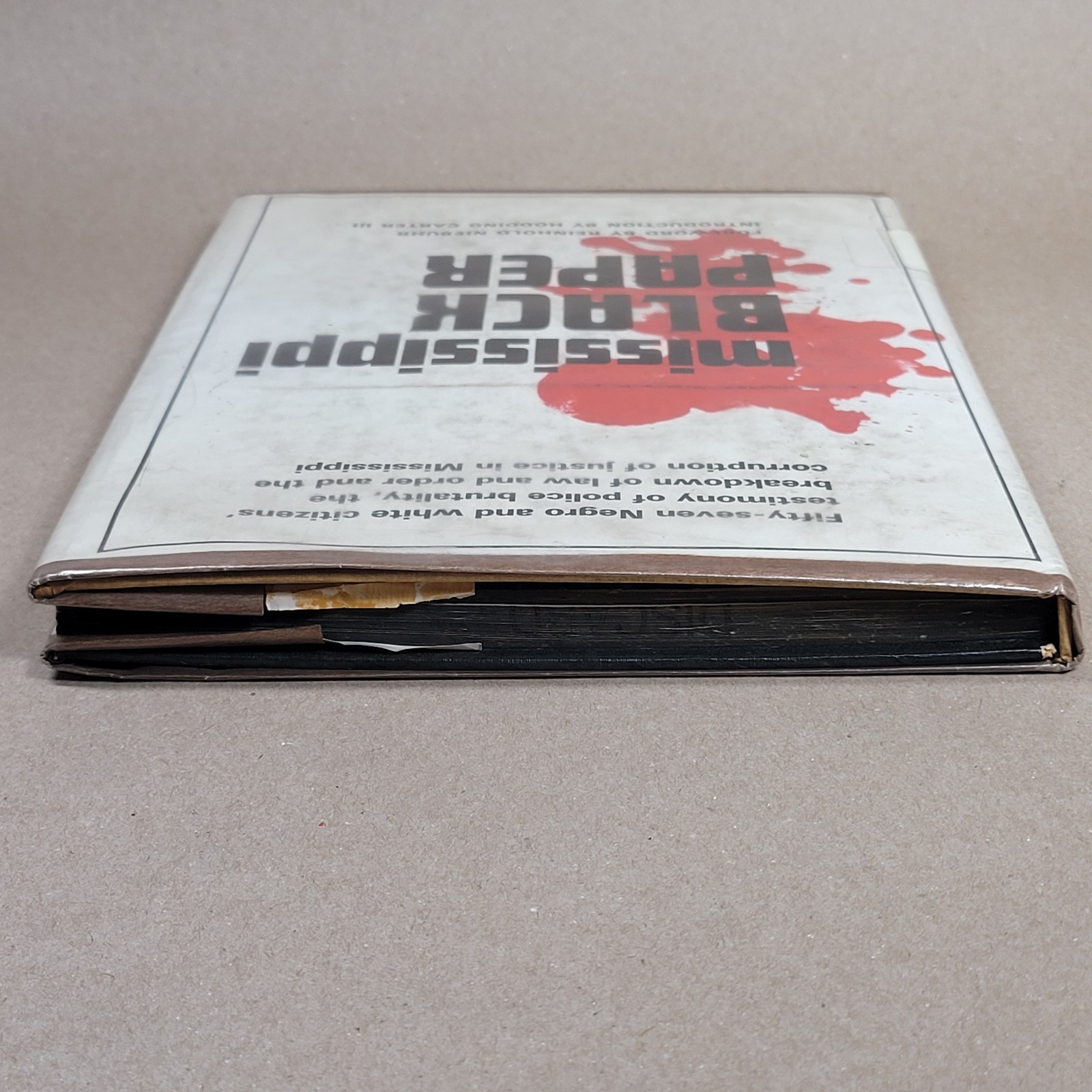Mississippi Black Paper 1965 1st Printing Random House Hardcover