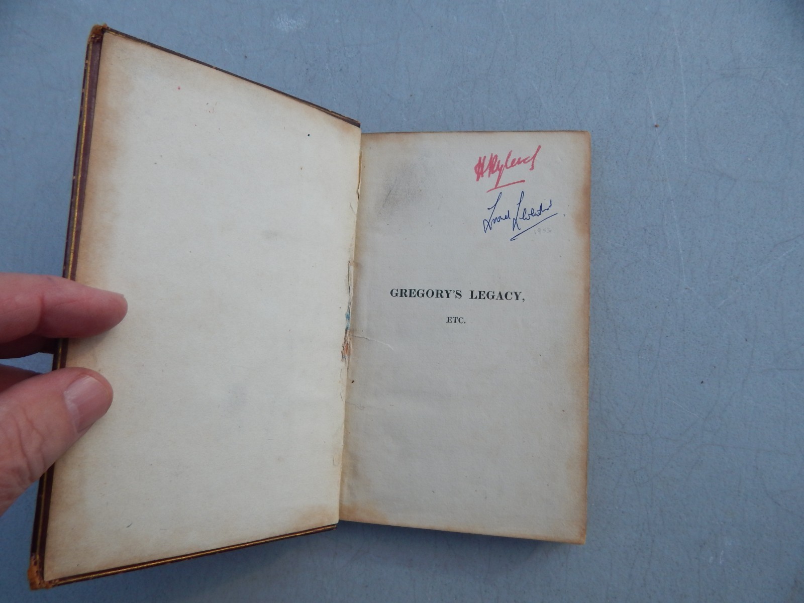 1822 FULL LEATHER „A FATHER’S LEGACY TO HIS DAUGHTERS“ BY DR. JOHN GREGORY