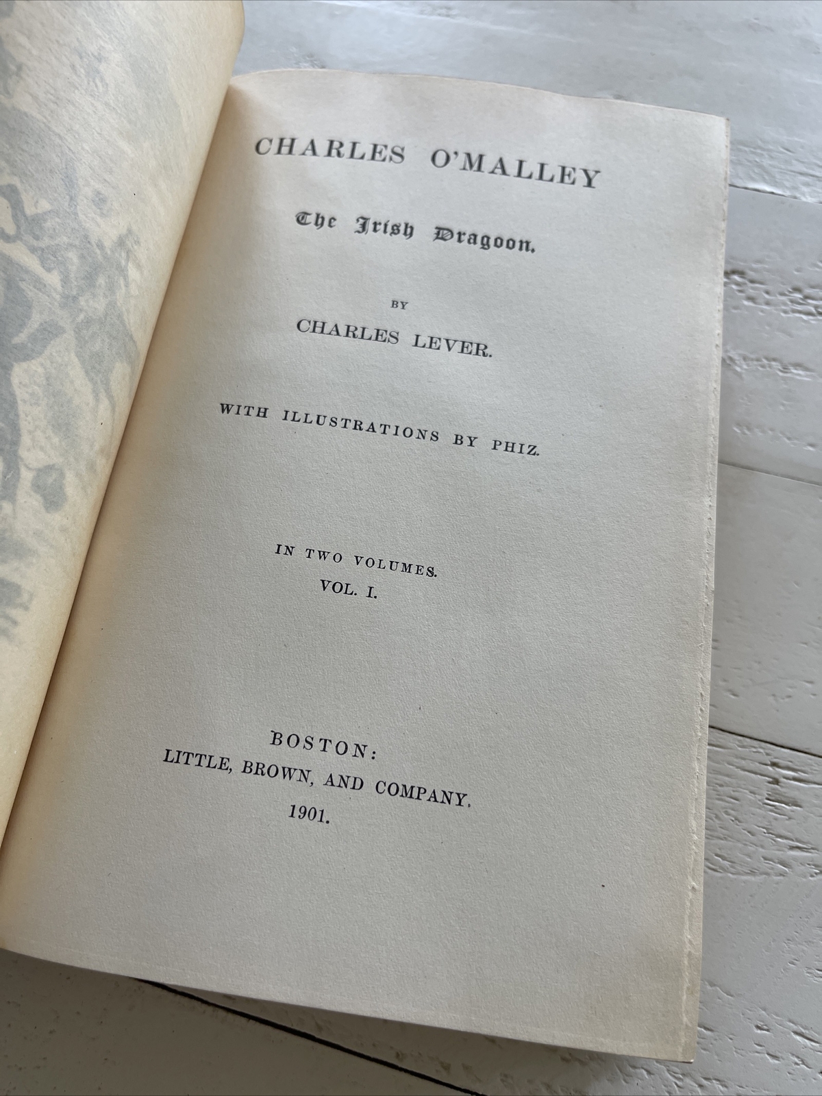 Charles O’Malley The Irish Dragoon Charles Lever 1901 HC 2 Vol Set Illustrated
