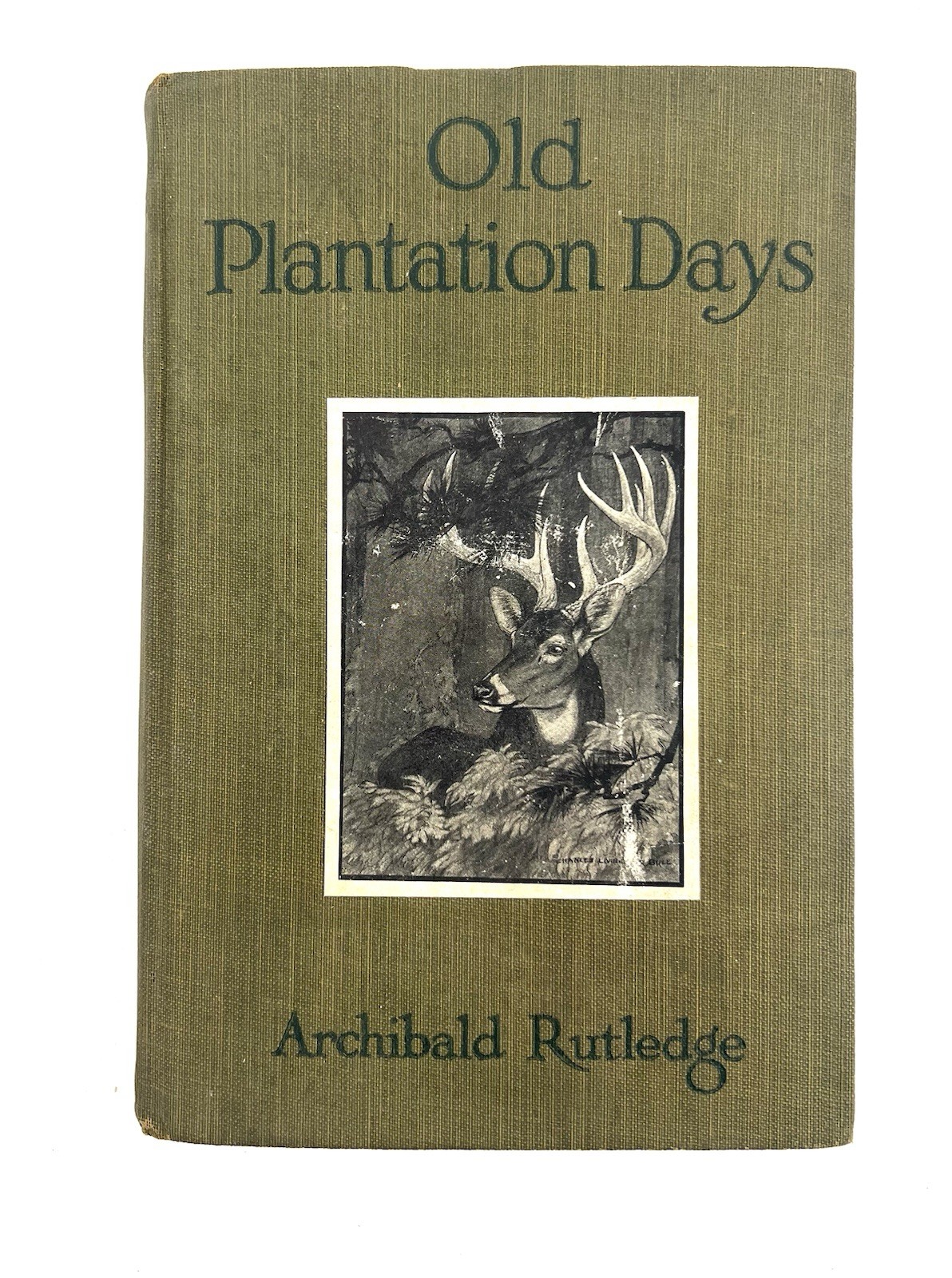 Old Plantation Days – Archibald Rutledge – 1921 Frederick Stokes Company