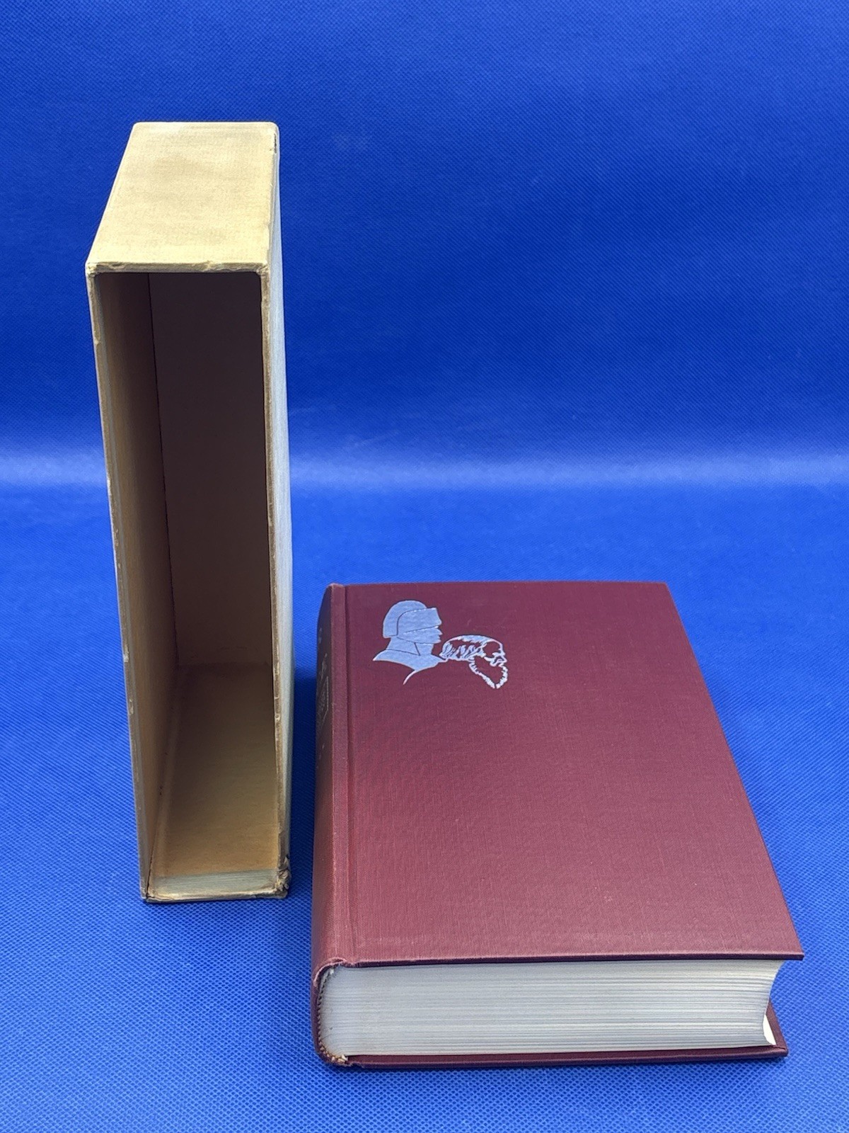 War and Peace by Leo Tolstoy (1938) 2 Volumes in Slipcases HP Newsletter HC