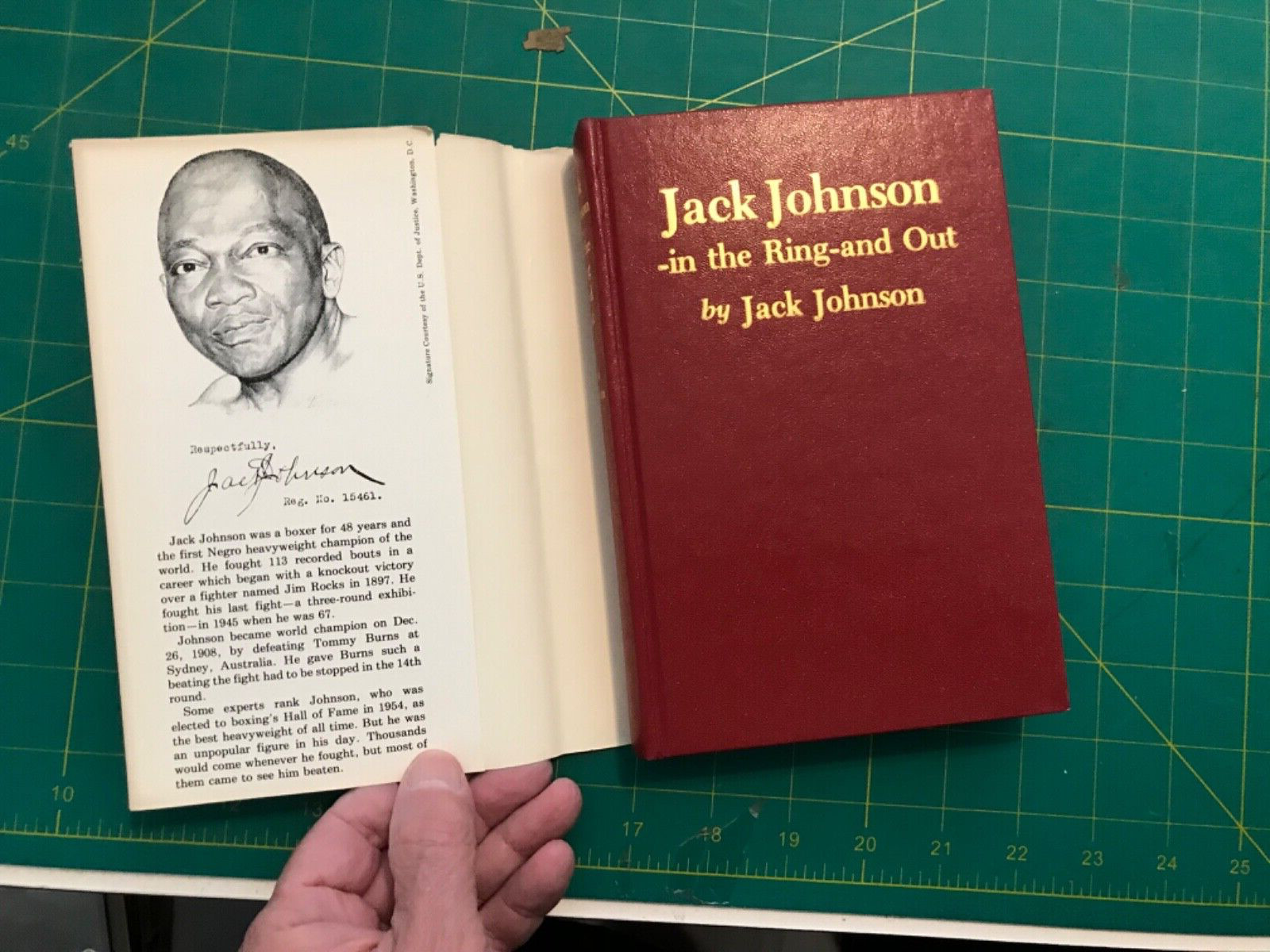 Jack Johnson, In the Ring and Out Bicentennial Limited Edition of 1,000 Copies