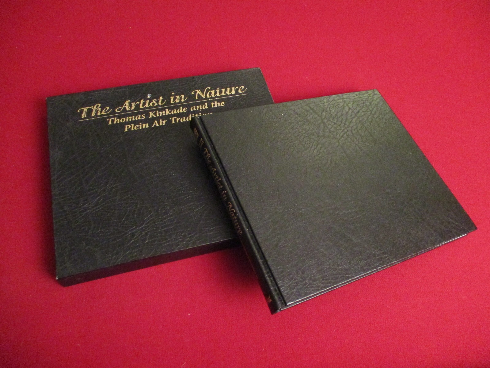 The Artist in Nature by Thomas Kinkade (2002) Illustrated Art Book in Slipcase