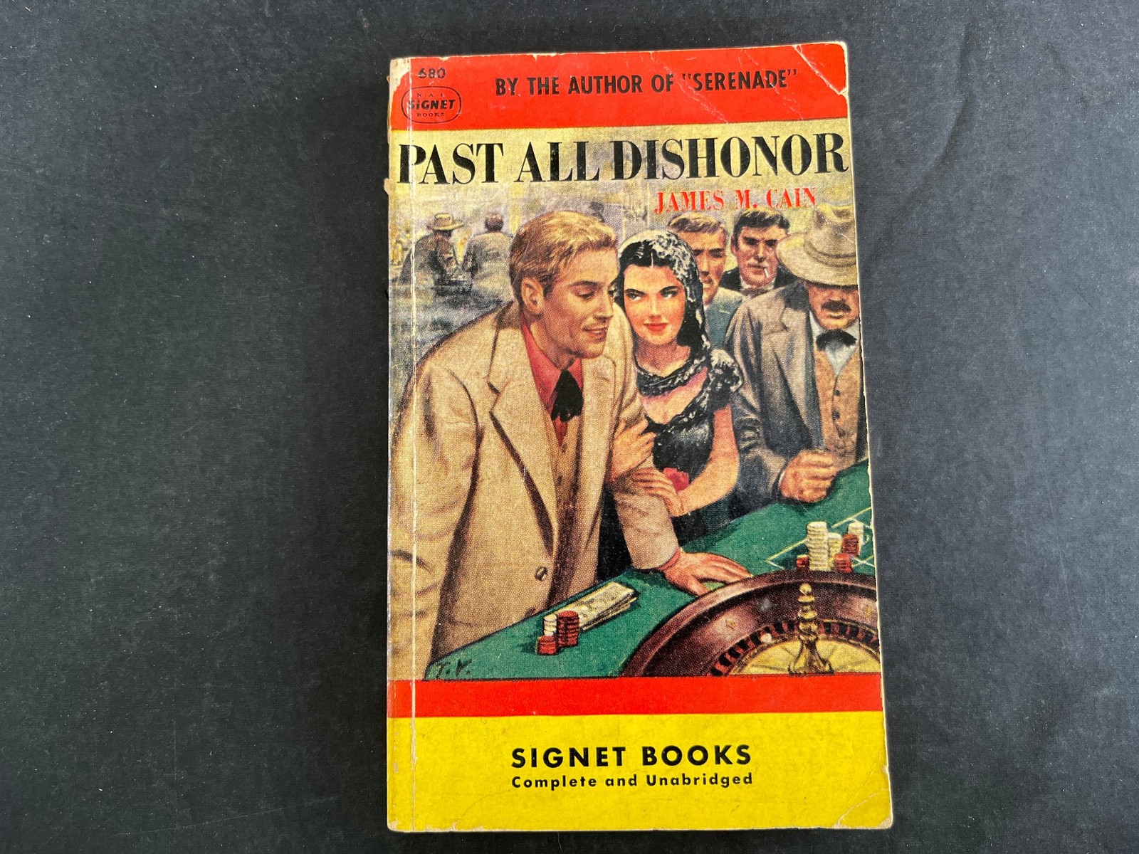 1948 Past All Dishonor by James M. Cain Mass Market Paperback Signet Books