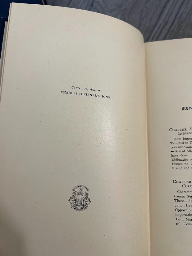 History Of The United States 3 Volumes (II, V, VI) Scribners E.Benjamin Andrews