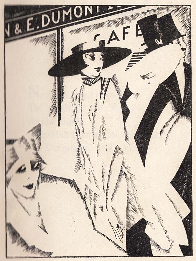 EROTIC Drawings by Sigismunds VIDBERGS in A. Svabe GOGN GONG Poetry LATVIA 1922