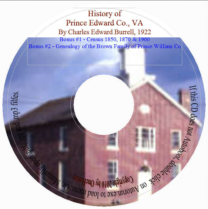 Prince William County VA Census Records – 1840, 1870 & 1900