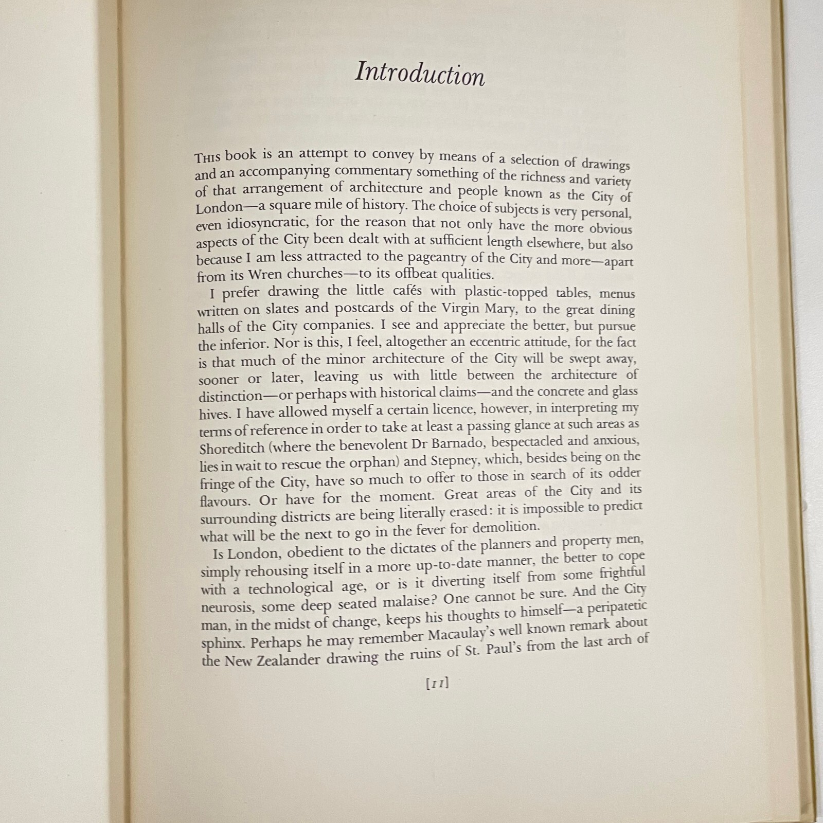 City Sights: A City of London Portfolio by Geoffrey Fletcher SIGNED 1963 UK