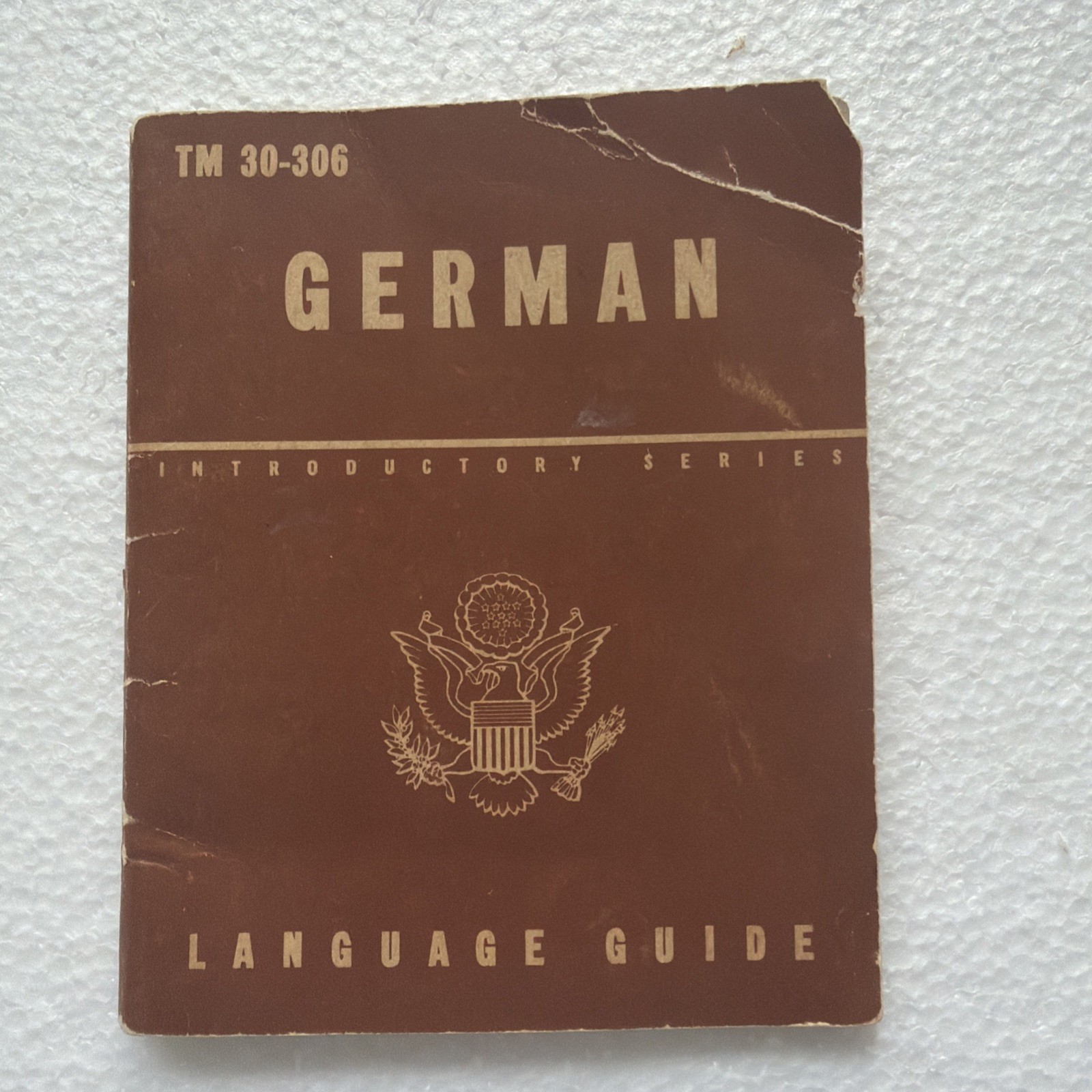 TM 30-306 German Language Guide June 24 1943 WWII Book + phrase books