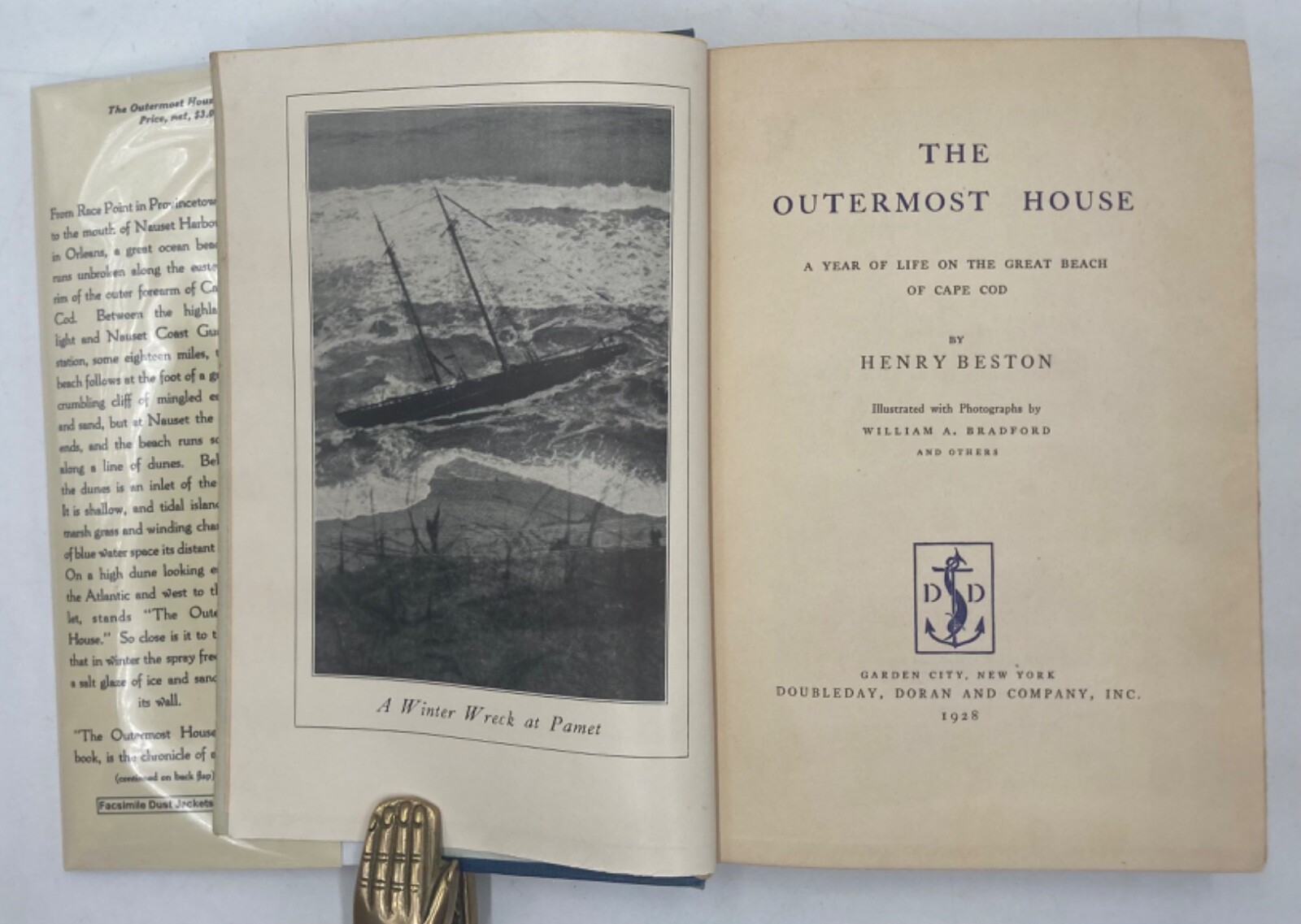 Henry Beston Outermost House Cape Cod Illustrated Photographs First Edition 1928