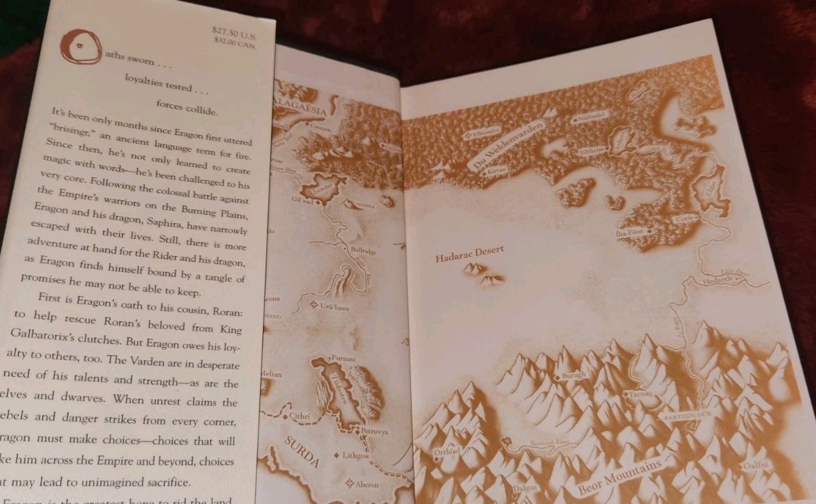 Christopher Paolini Brisinger Signed 1st Edition Autographed Hardcover 2008