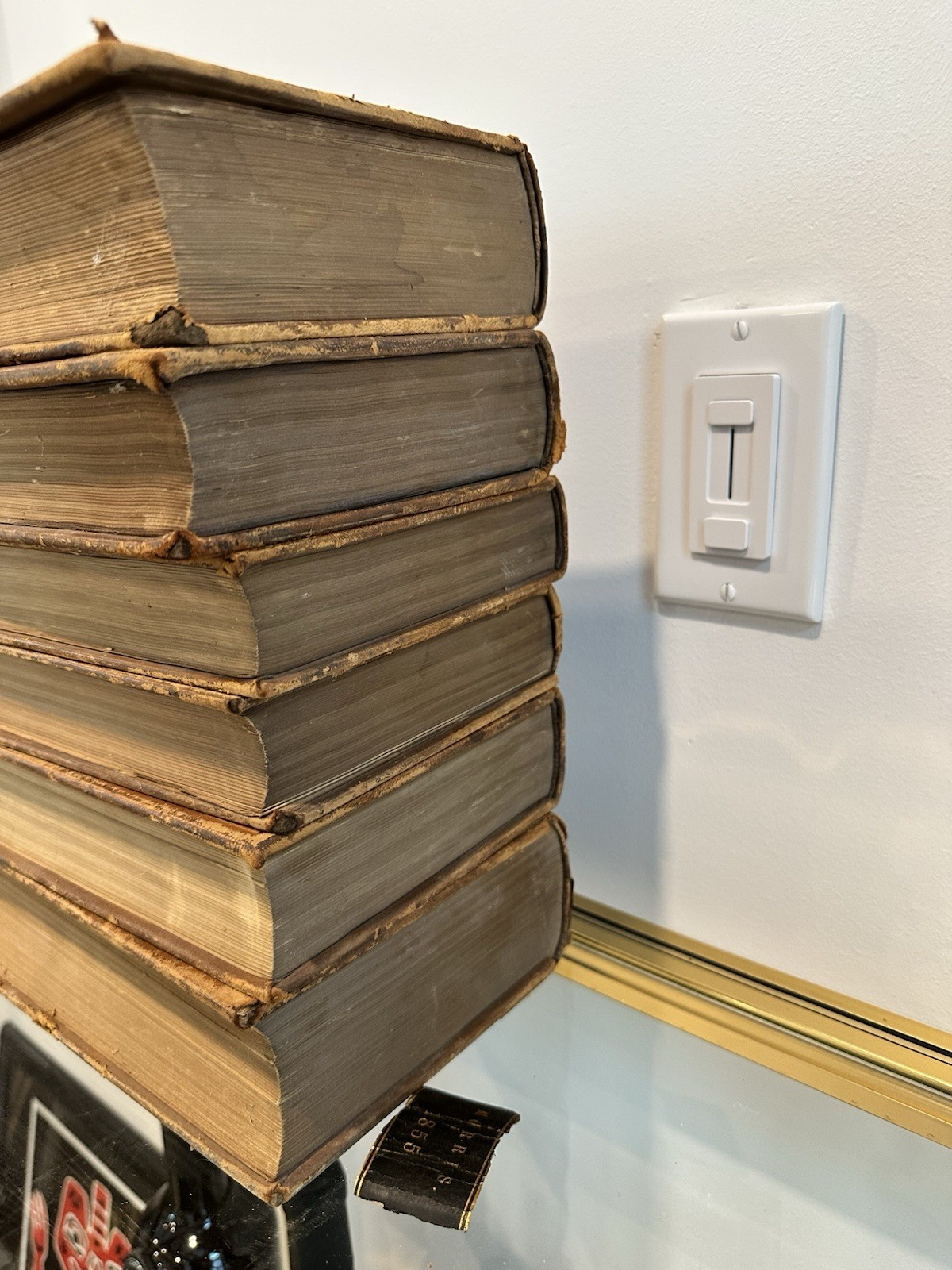 Antique 1850’s California State Supreme Court Law Case Review Books. Decor