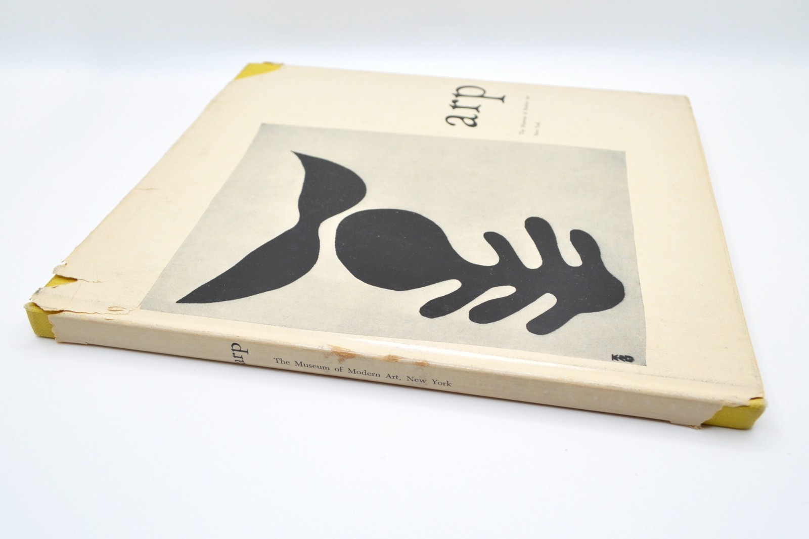Arp, Museum of Modern Art, HC/DJ, 1958, Artist Exhibition Catalog, DADA,