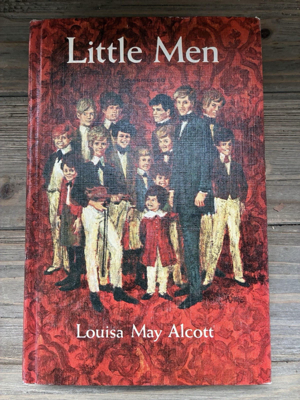 VTG 1965 Little Men Louisa May Alcott Whitman Library Classics Book