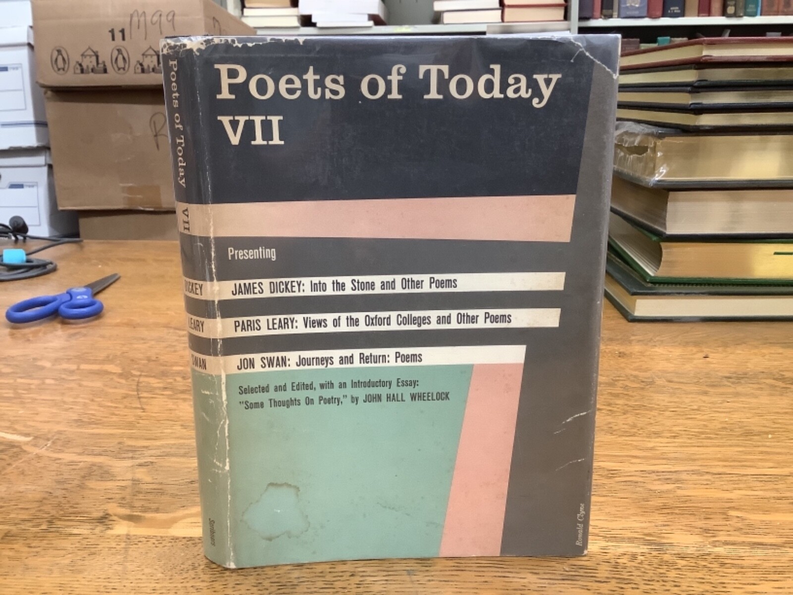 1960 Poets Of Today VII James Dickey (1st Works), Paris Leary, Jon Swan