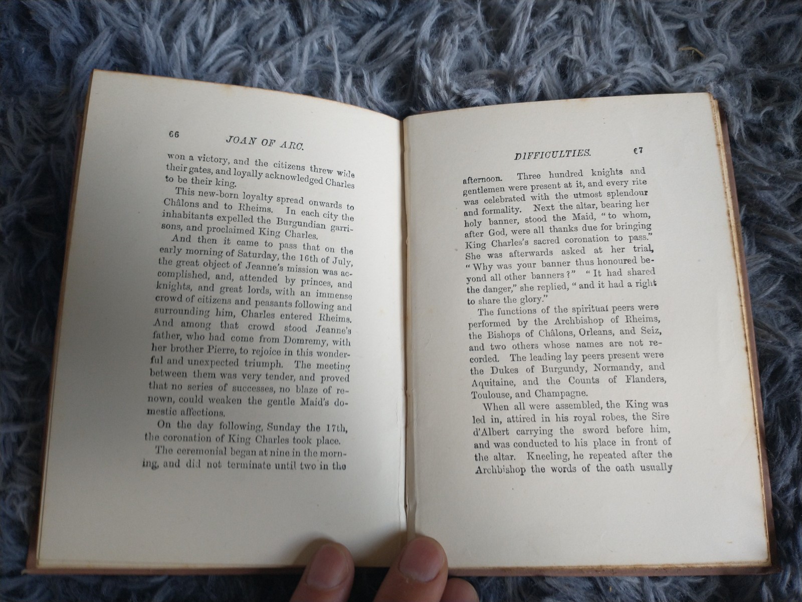 joan of arc or the story of a noble life w p nimmo hay & mitchell hardback