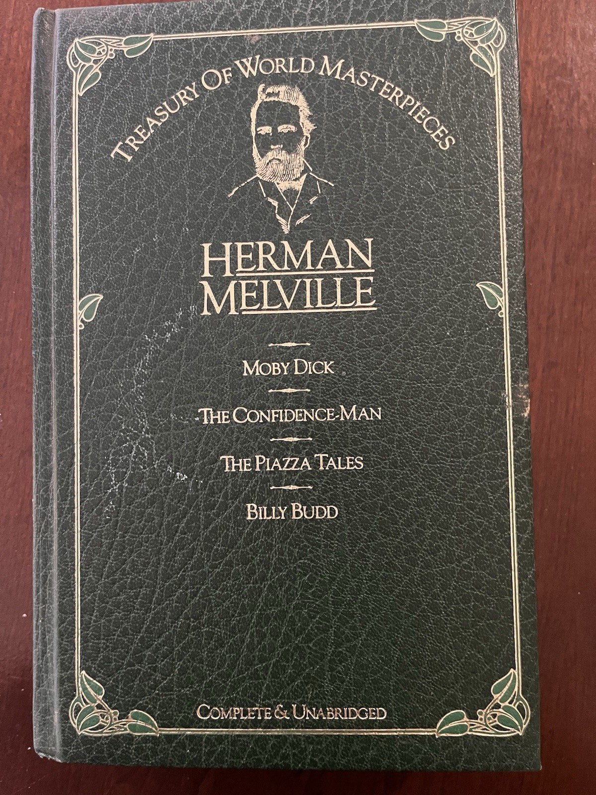 Vintage Treasury of World Masterpieces Herman Melville Octopus Edition 1984