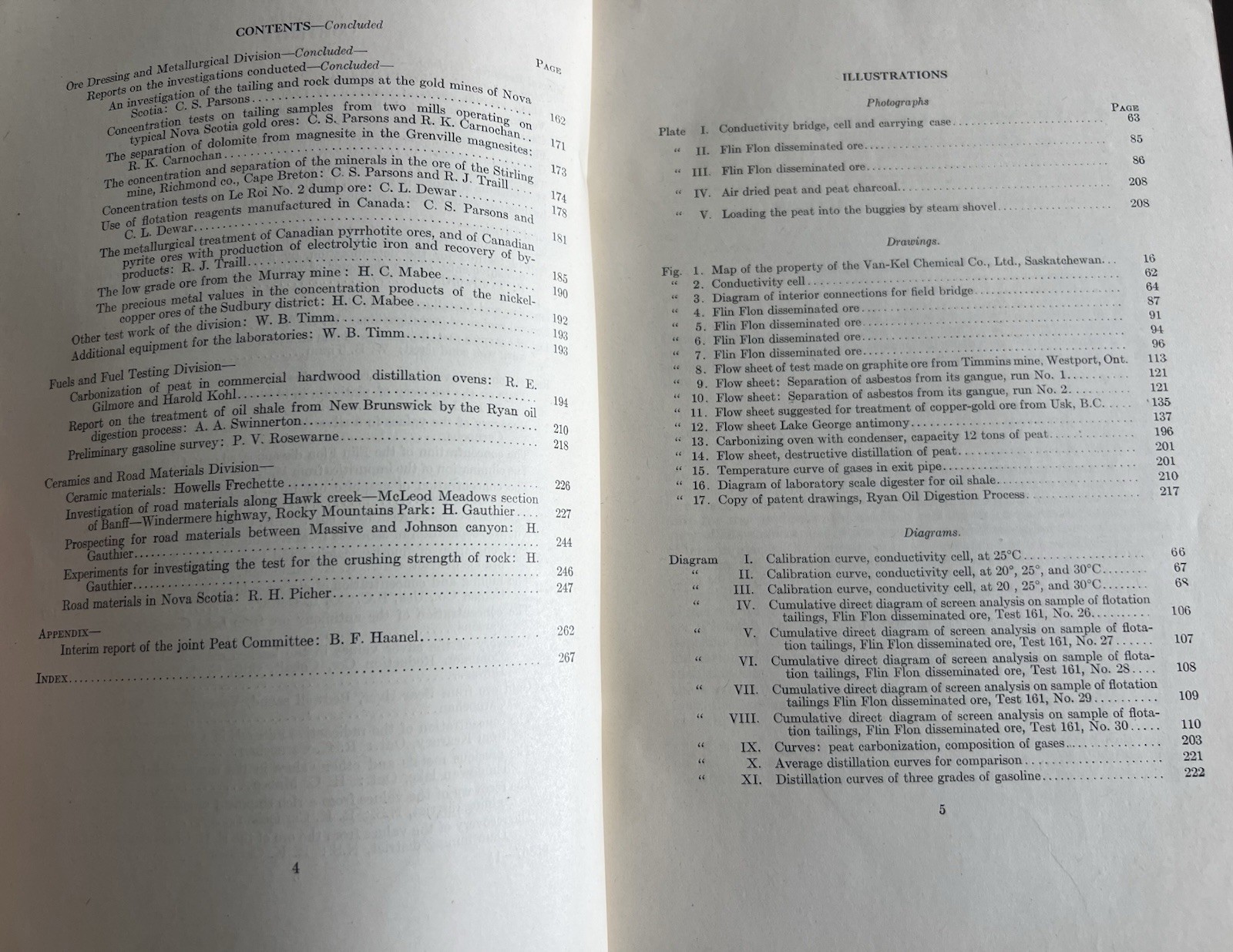 1924 Report on Canadian Mines Geology Gasoline Oil Fossil Coal Copper Nickel Ore