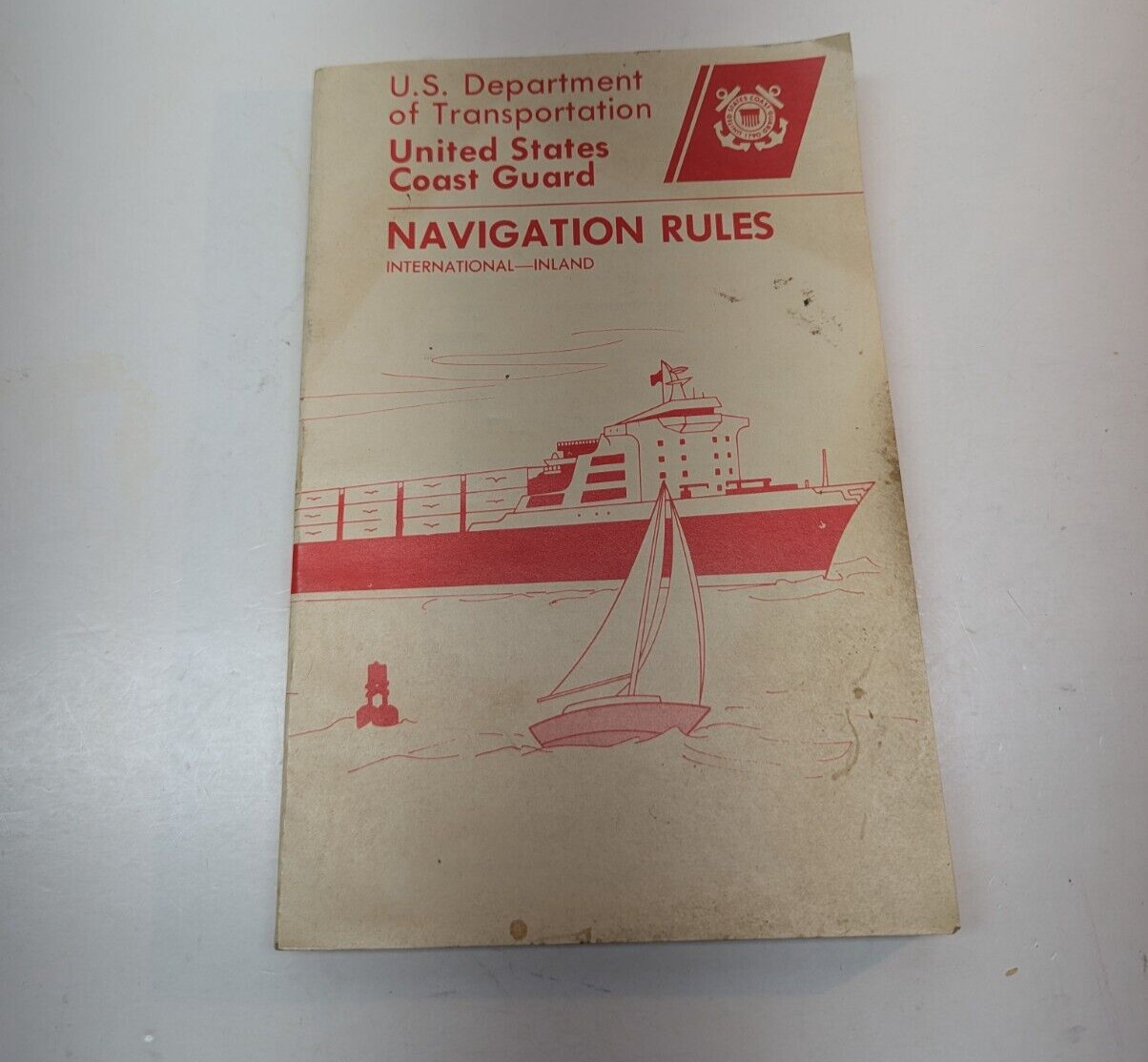 United States Coast Guard: Navigation Rules International Inland 1983 Vintage