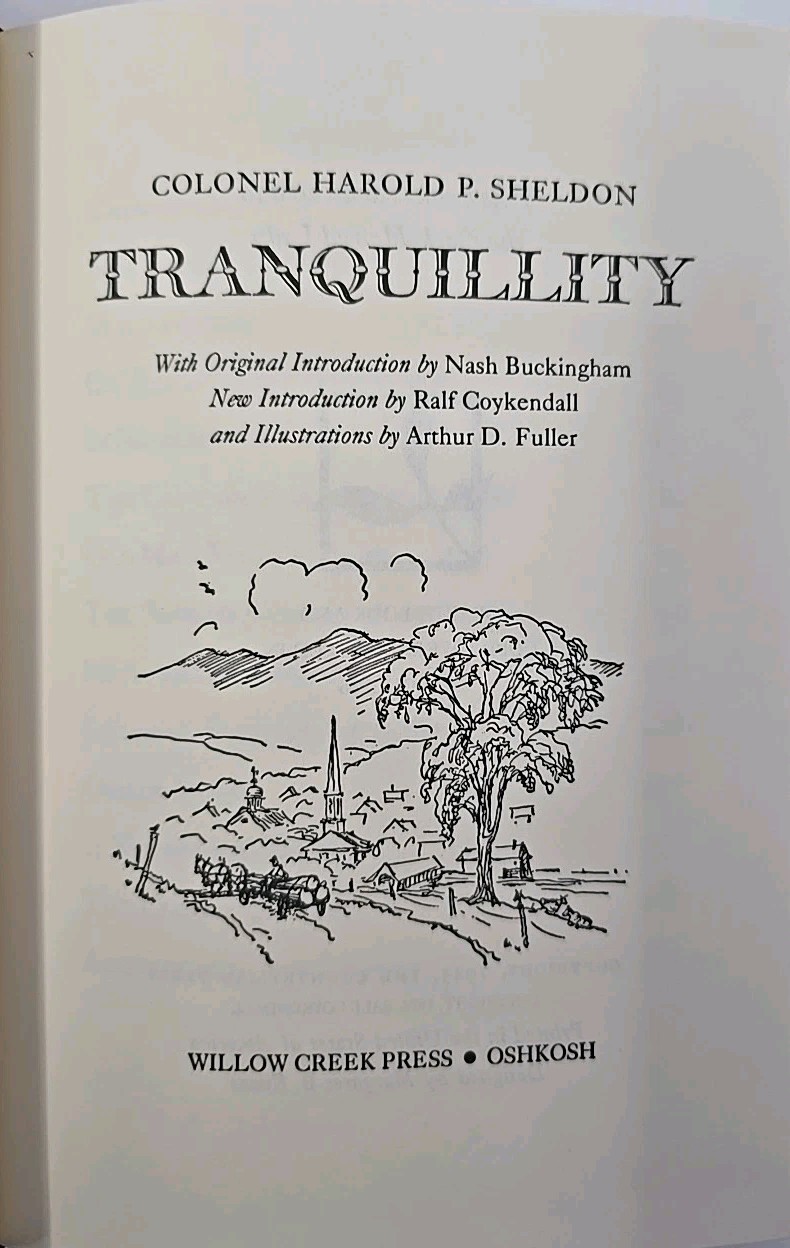 Tranquility Regained Revisited – 3 Volume Set Col. Sheldon 1986 Willow Creek