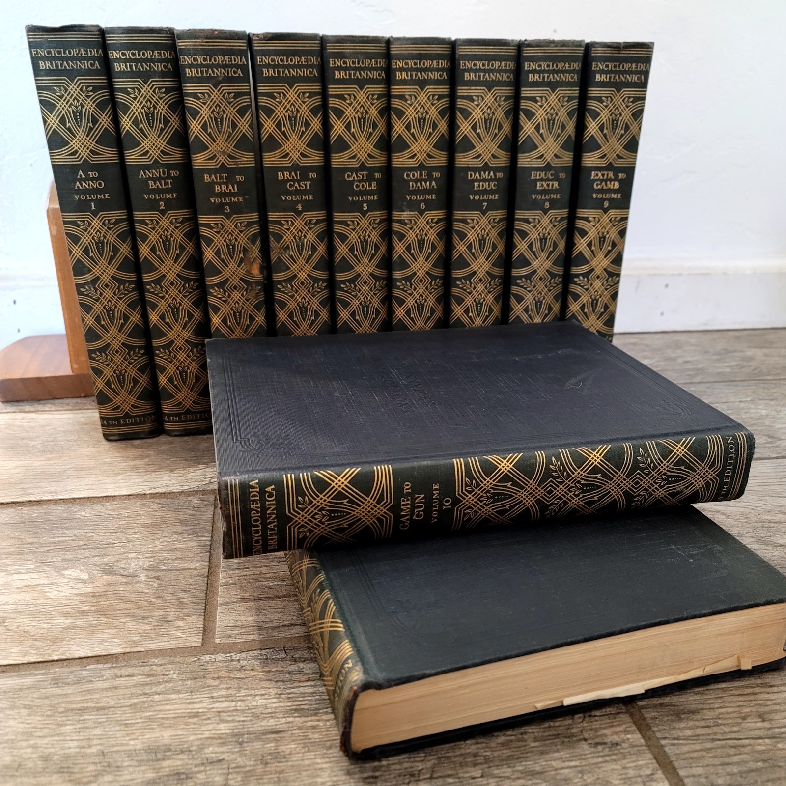 The Encyclopedia Britannica Complete Volume 1-24 Set 1929 14th Edition