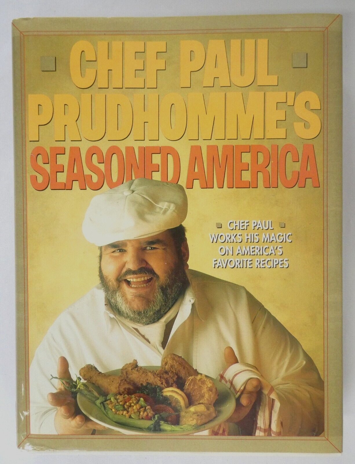 Vintage Chef Paul Prudhomme’s Seasoned America 1991 1st Edition 1st Printing