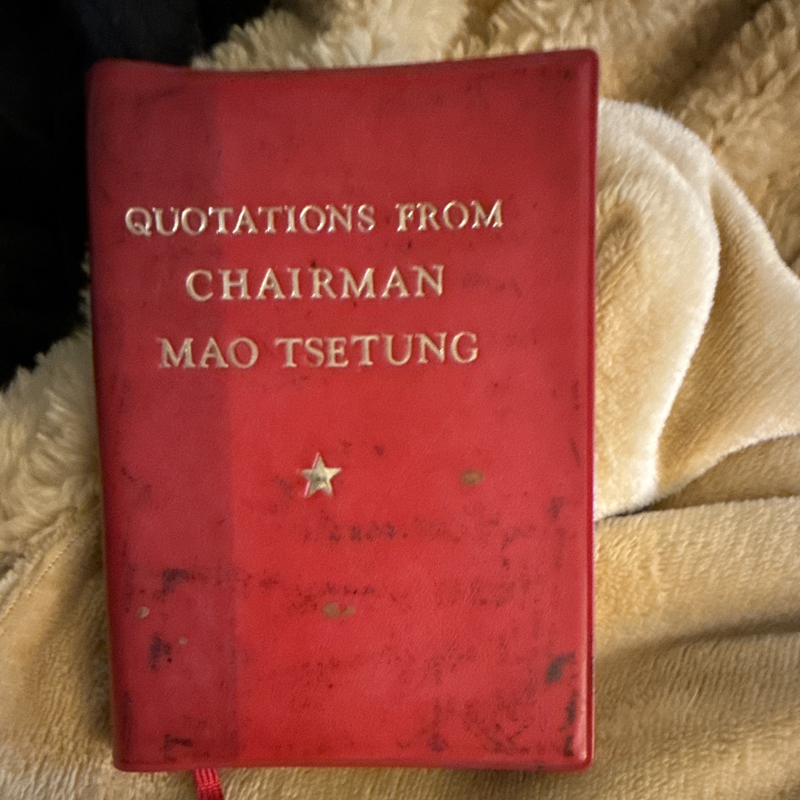 Mao Tsetung Quotations from Chairman Mao Tsetung Cloth 3rd Prtg 1976 Signed