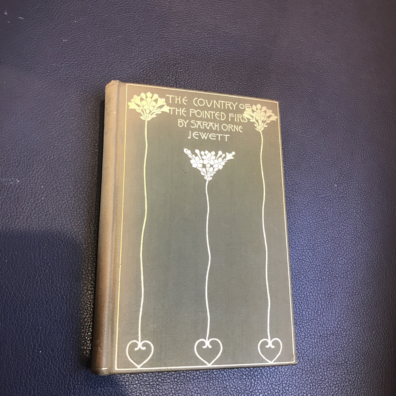 The Country of the Pointed Firs (1896 Hardcover 1st Edition) Sarah Orne Jewett