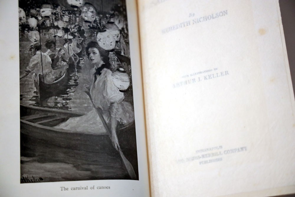 ROSALIND AT REDGATE by Meredith Nicholson/Arthur I. Keller Illustrated 1907 1st