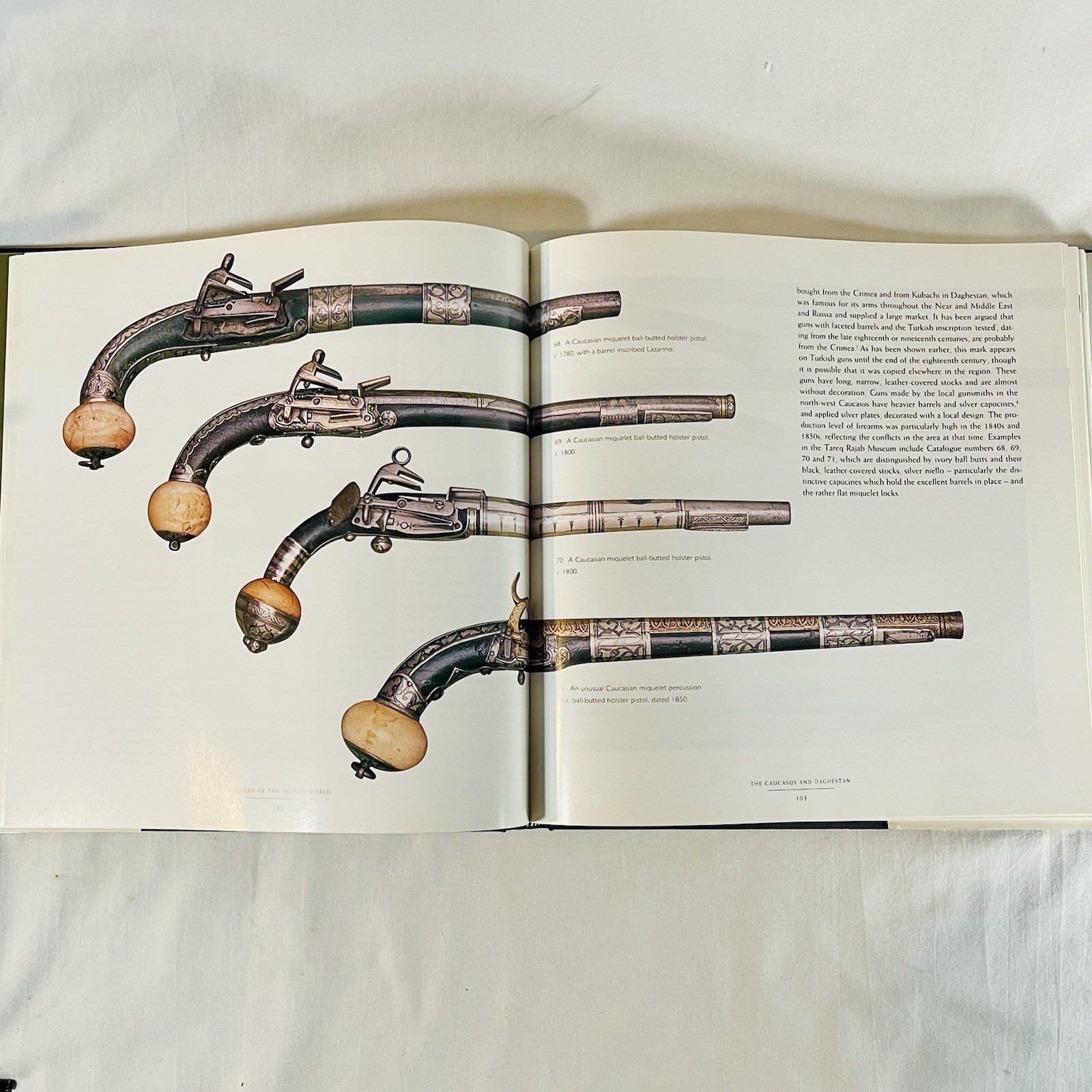 Firearms of the Islamic World Tareq Rajab Museum Kuwait Elgood 1995 HC DJ