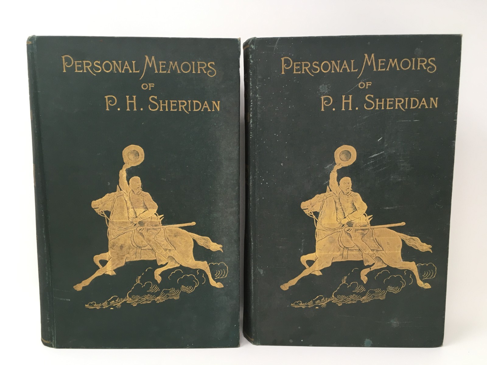 Personal Memoirs of P. H. Sheridan General US Army 2 Volume Set 1888 Civil War