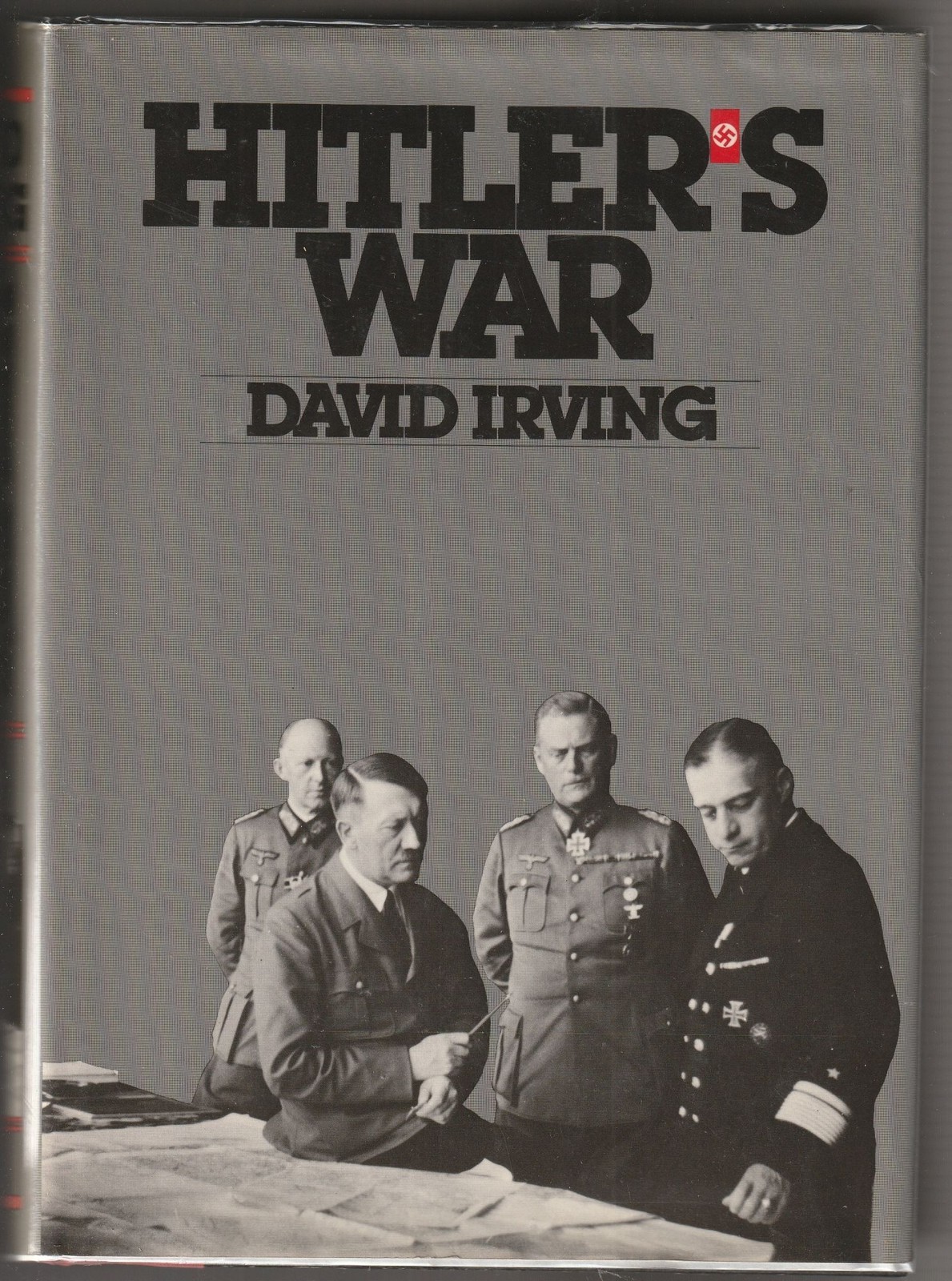 David Irving / Hitler's War w/ Original polaroid of the author 1st ed 1977
