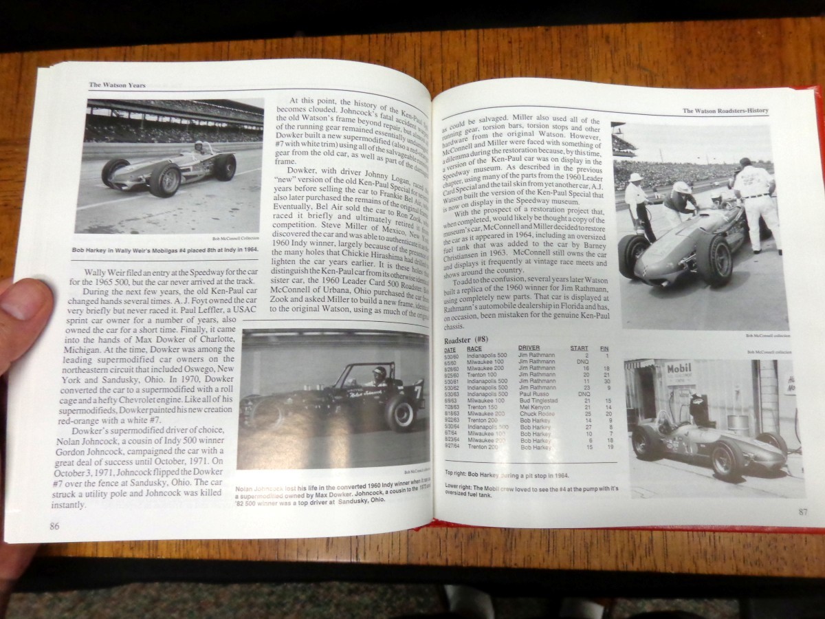 THE WATSON YEARS WHEN ROADSTERS RULED THE SPEEDWAY