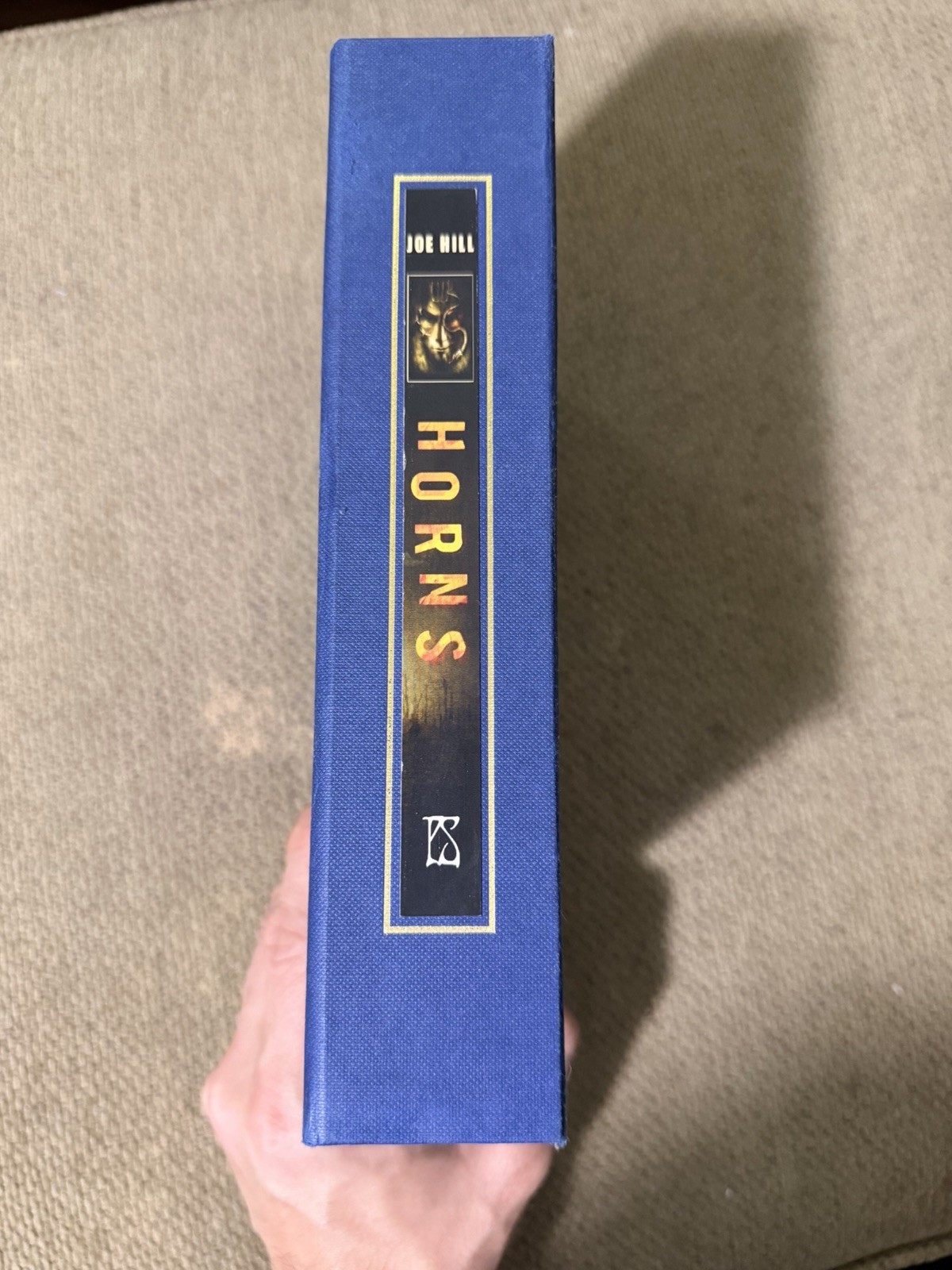 Joe Hill HORNS PSPublishing TRAYCASEDSigned Numbered Limited 1/200Vincent Chong?