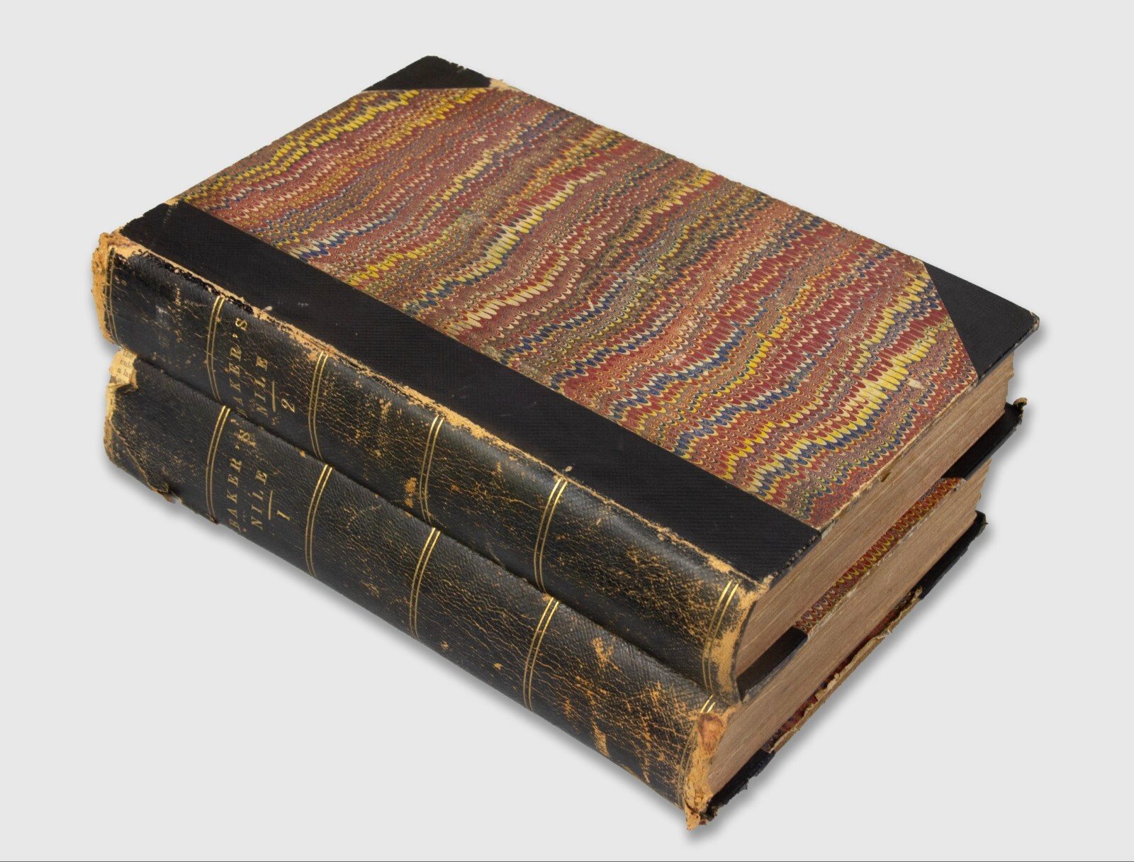 Samuel BAKER – 1866 Albert N’Yanza – 1st edition – Africa travel – maps + plates