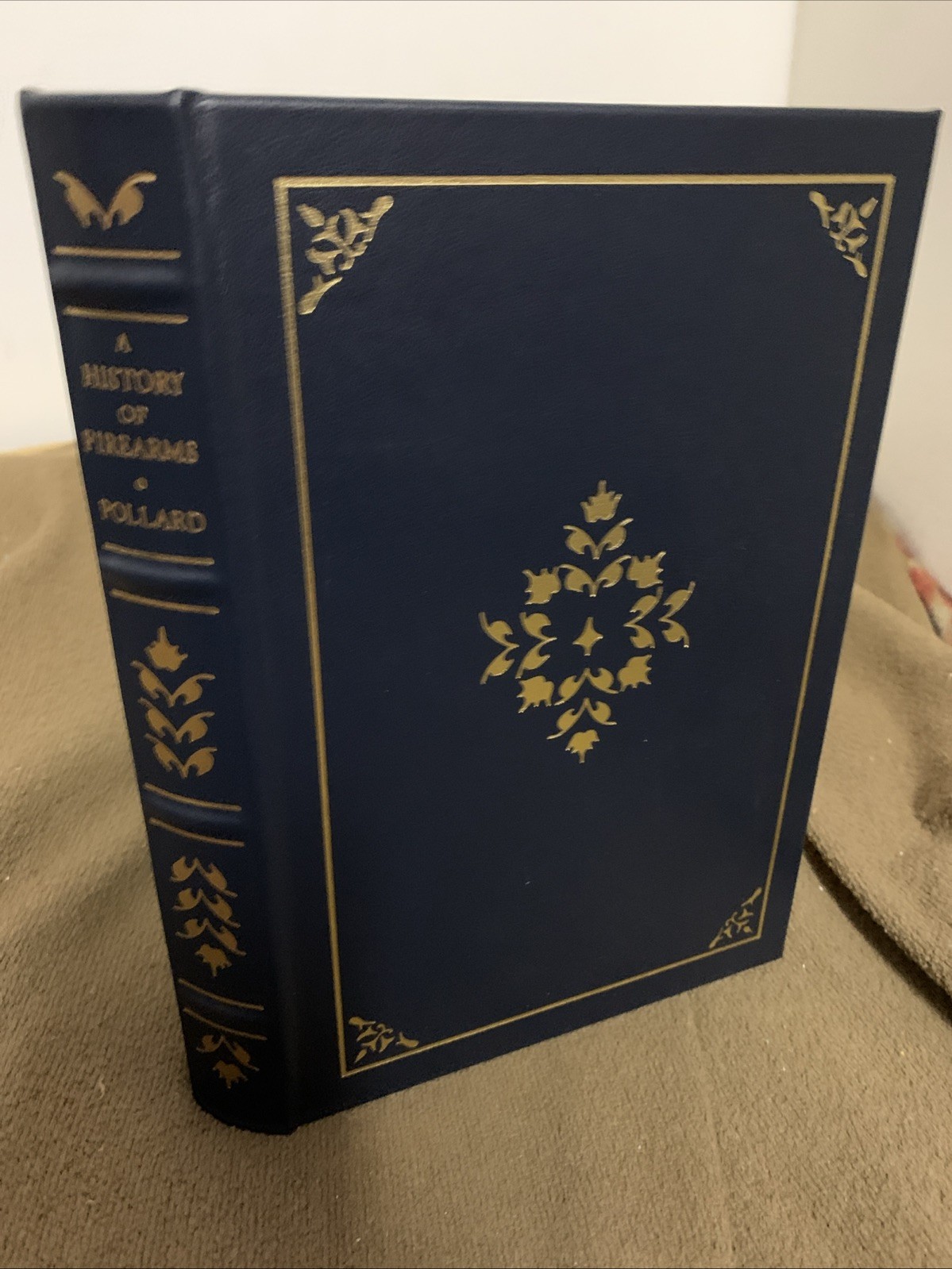 A History Of Firearms Jim Casada Palladium Press Fine Binding 22k Luxury Leather