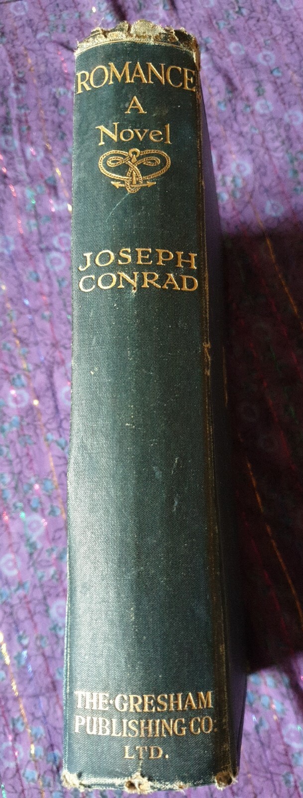 Romance, A Novel ~ Joseph Conrad ~ 1925 Medallion Edition Plus Printed Signature