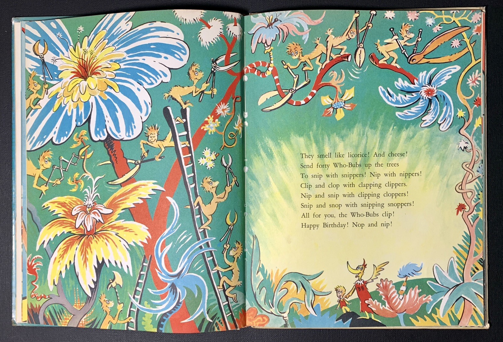 1959 – 1st Edition Dr. Seuss Book HAPPY BIRTHDAY TO YOU! Hardcover