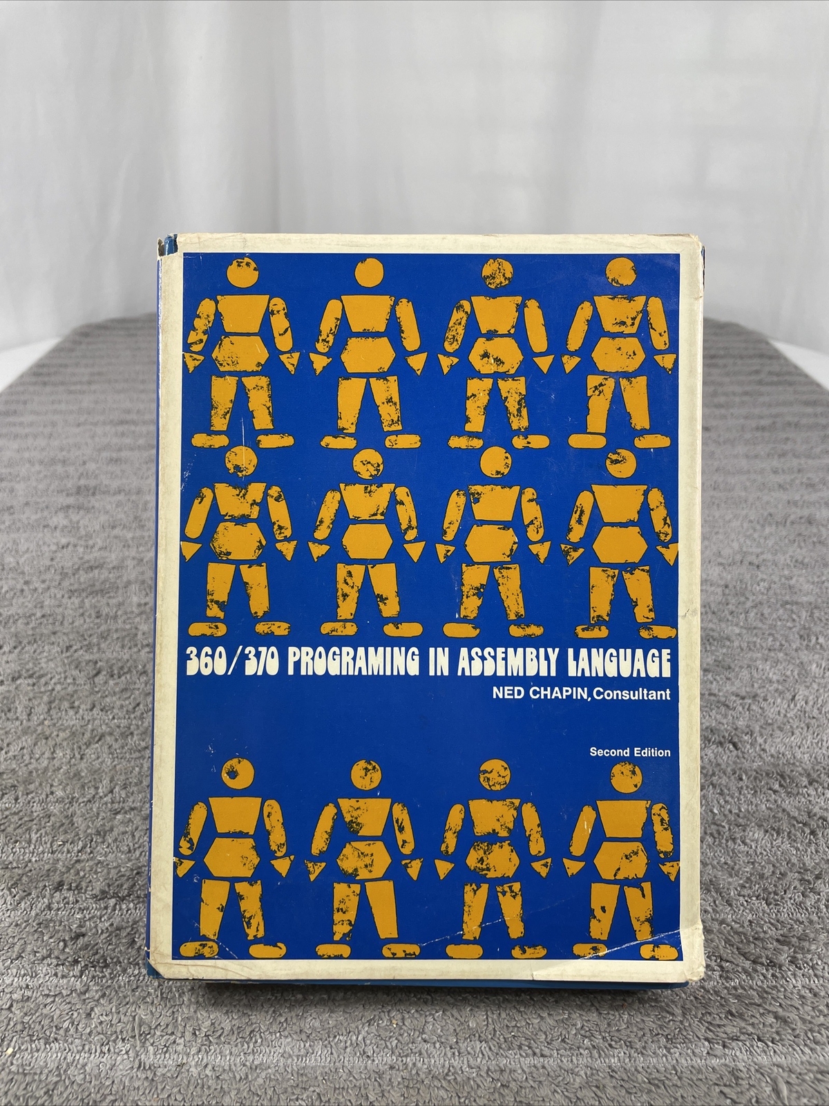 360/370 Programing In Assembly Language By Ned Chapin Hardcover Dust Jacket 1973