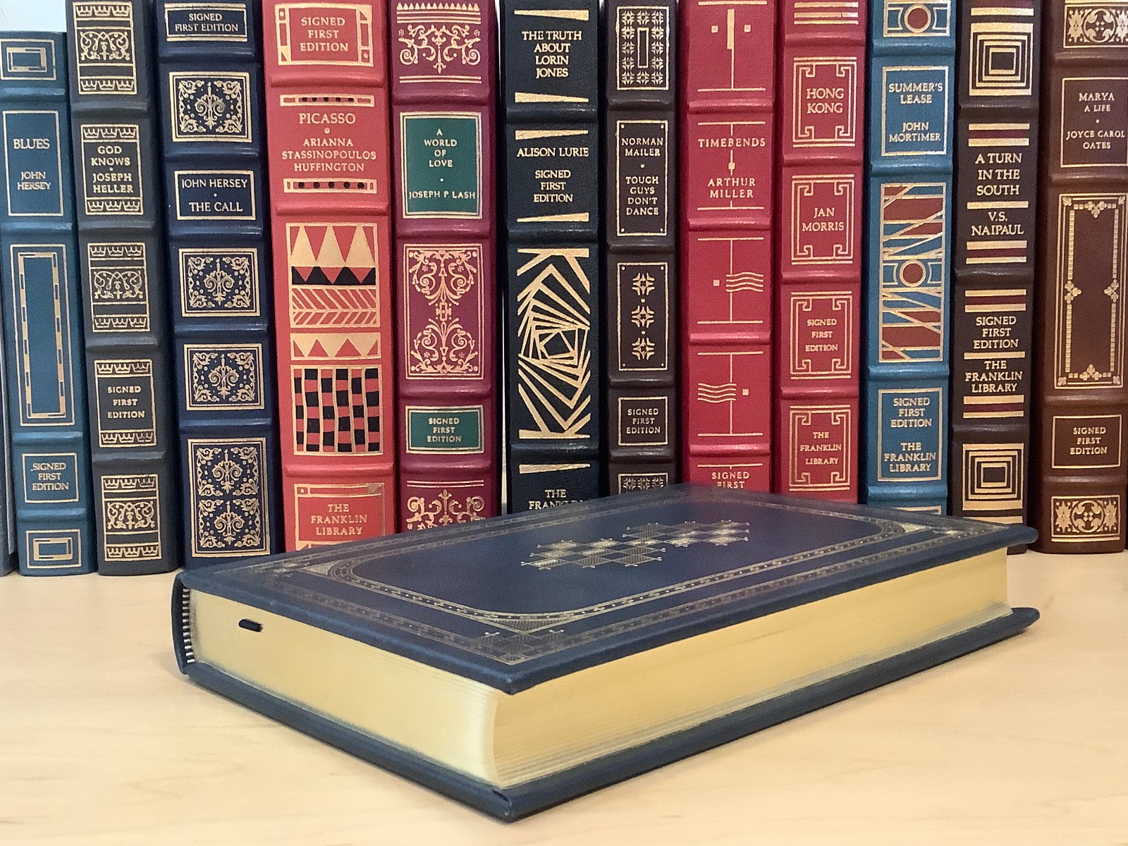 Celebration by Mary Lee Settle – Signed First Edition – Franklin leather