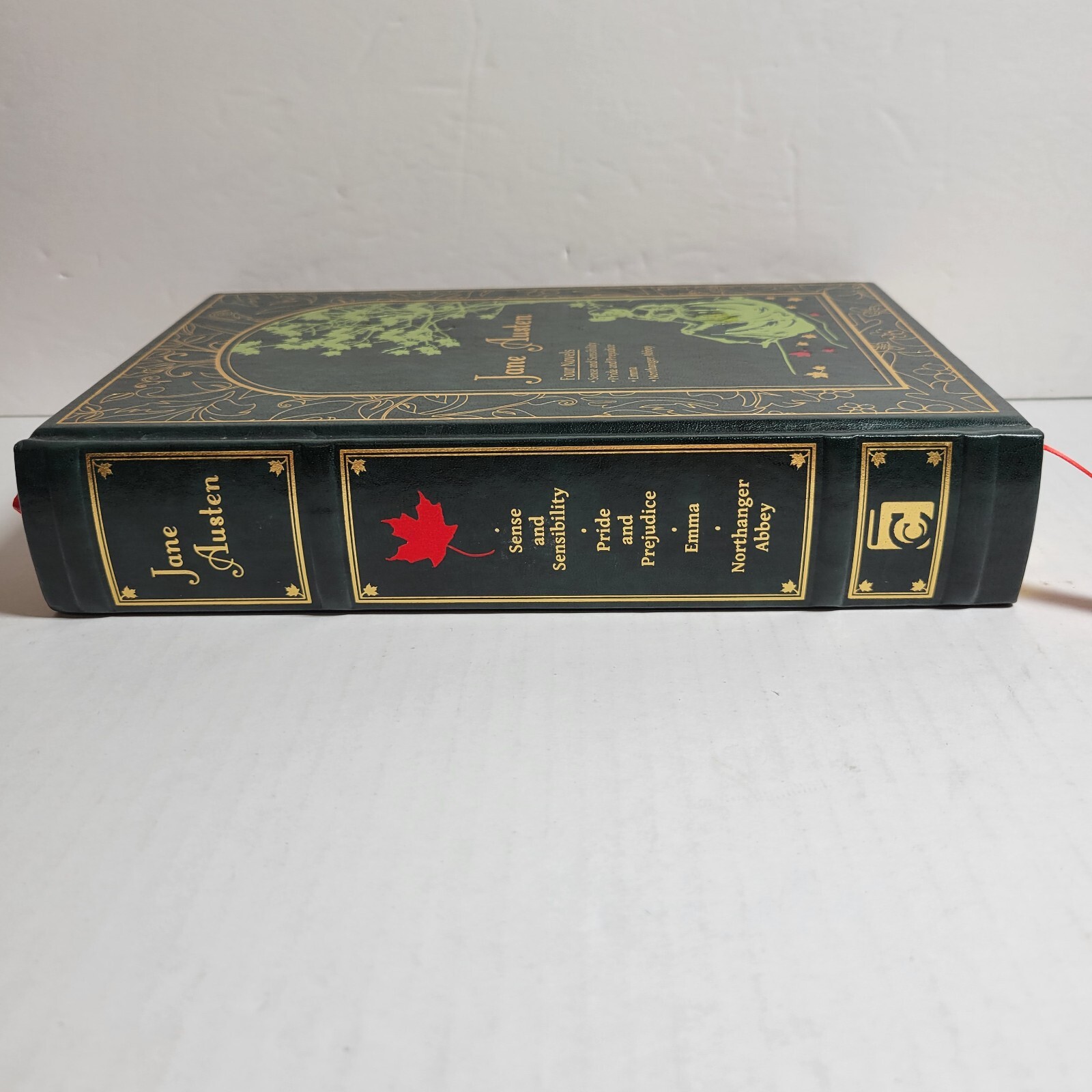 Jane Austen Leatherbound Canterbury Classics Four Novels One Volume Book 2011