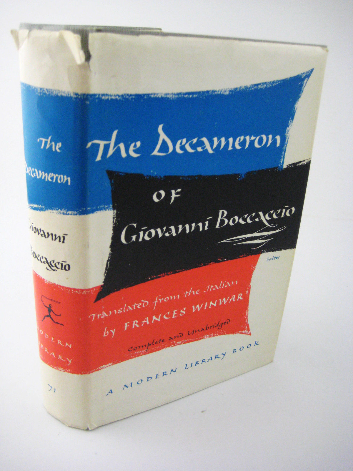 The Decameron Giovanni Boccaccio Modern Library Edition Classic Fiction