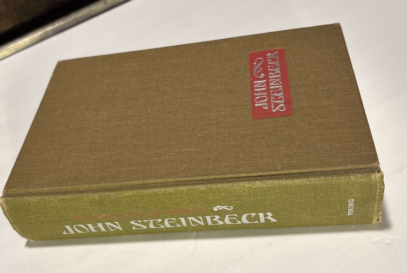 The Grapes of Wrath by John Steinbeck, 1939, The Viking Press