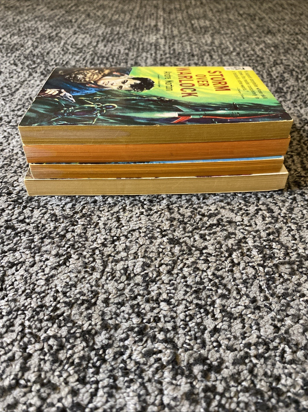 LOT of 4 Vintage ACE PB Books by ANDRE NORTON Catseye, Dragon Magic, Warlock …