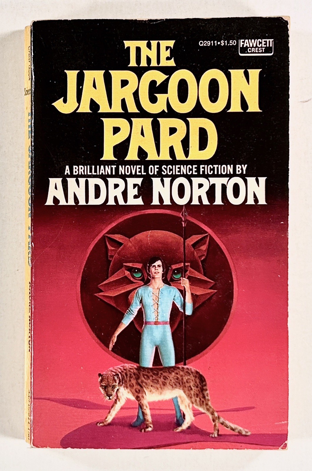 1975 Andre Norton THE JARGOON PARD Witch World standalone fantasy/SF novel PB