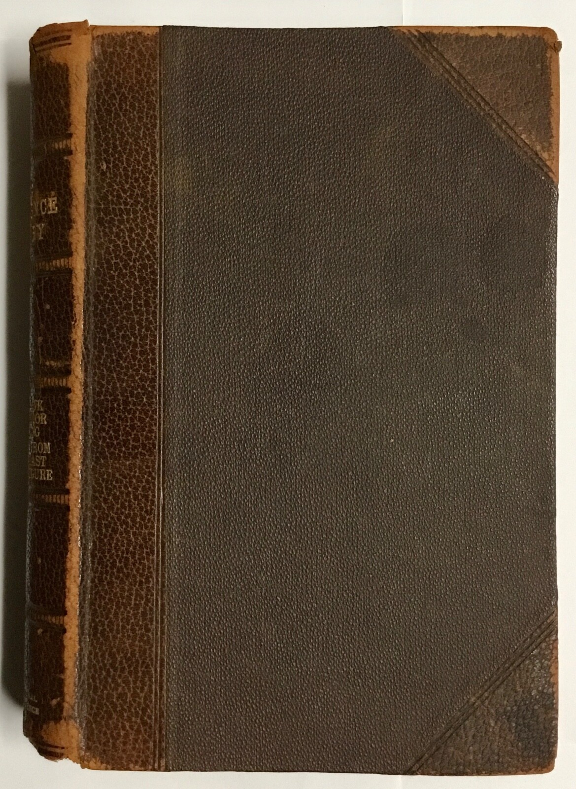 Pen Ink Water Color Rendering Vintage Correspondence School Textbook 1905
