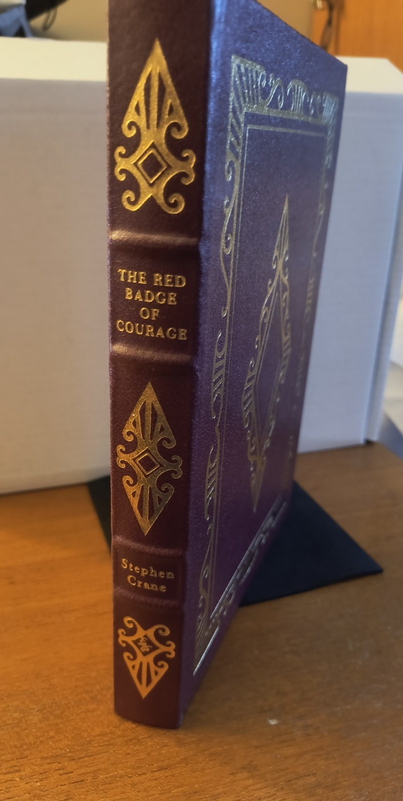 The Red Badge of Courage by S. Crane Easton Press 1980 Collector’s Edition/Lethr