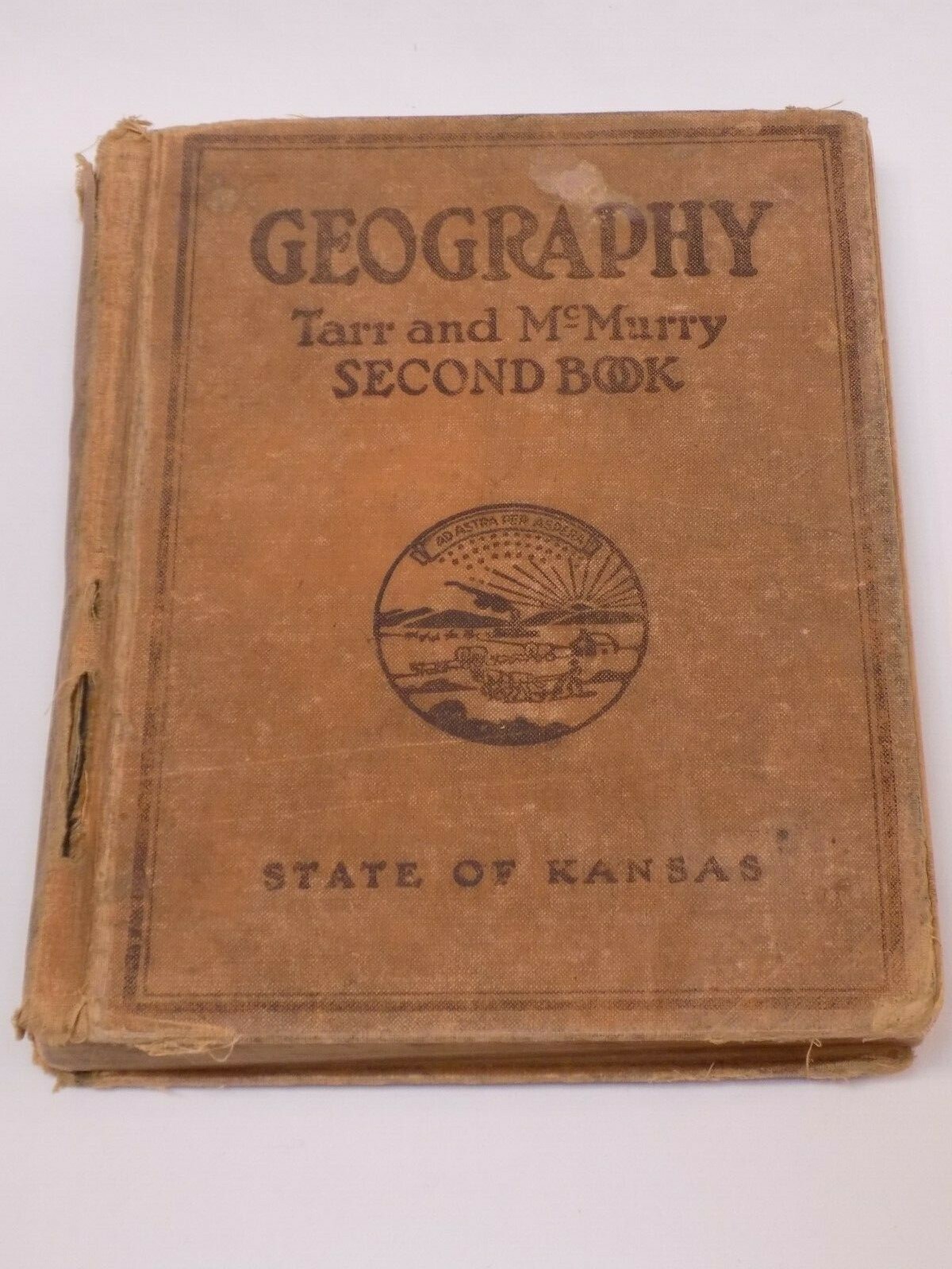 Geography Tarr and McMurry State of Kansas Edition 1920 World maps Geographies