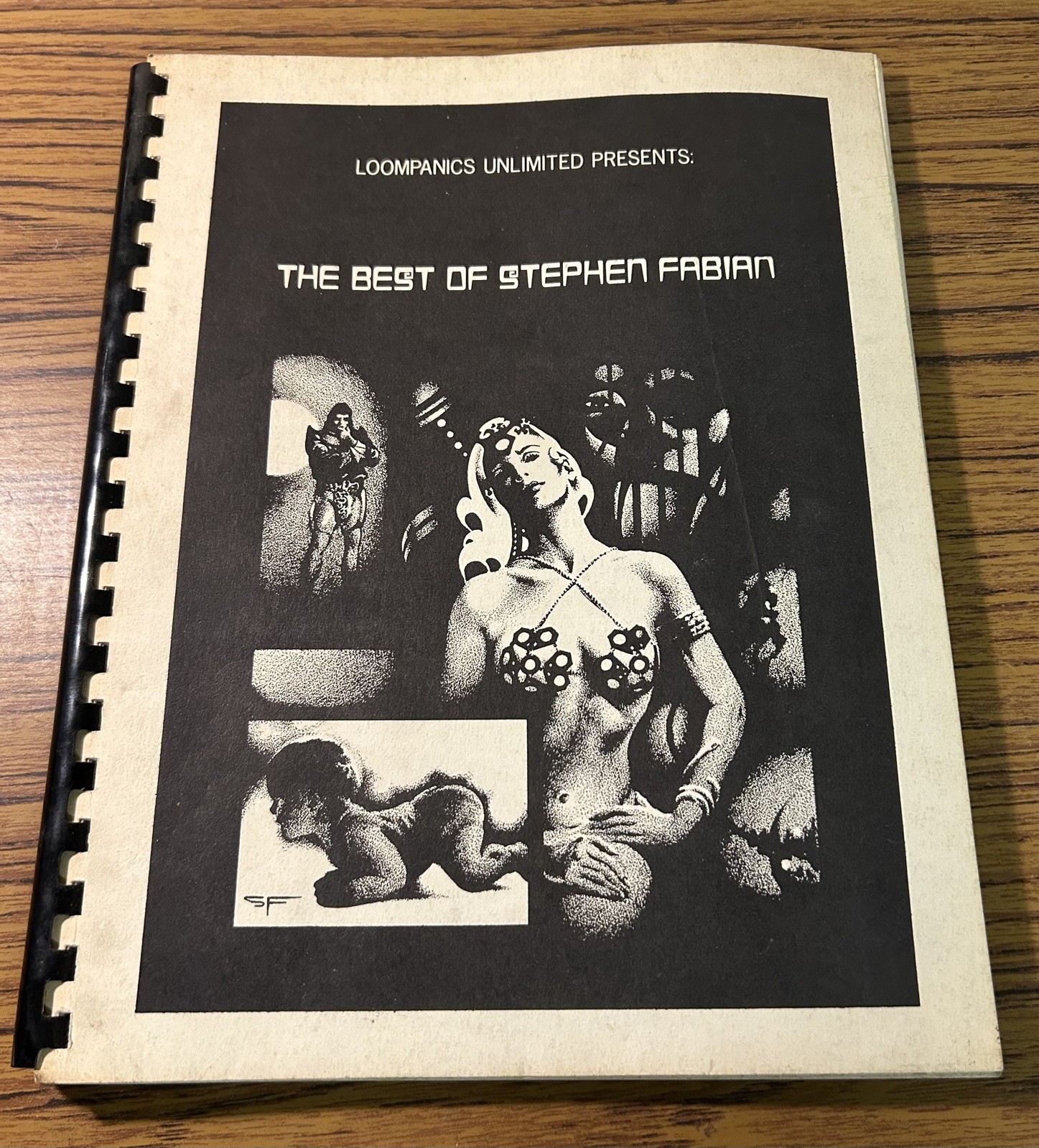 Stephen E Fabian – THE BEST OF STEPHEN FABIAN (1976) – Fantasy Art, Portfolio