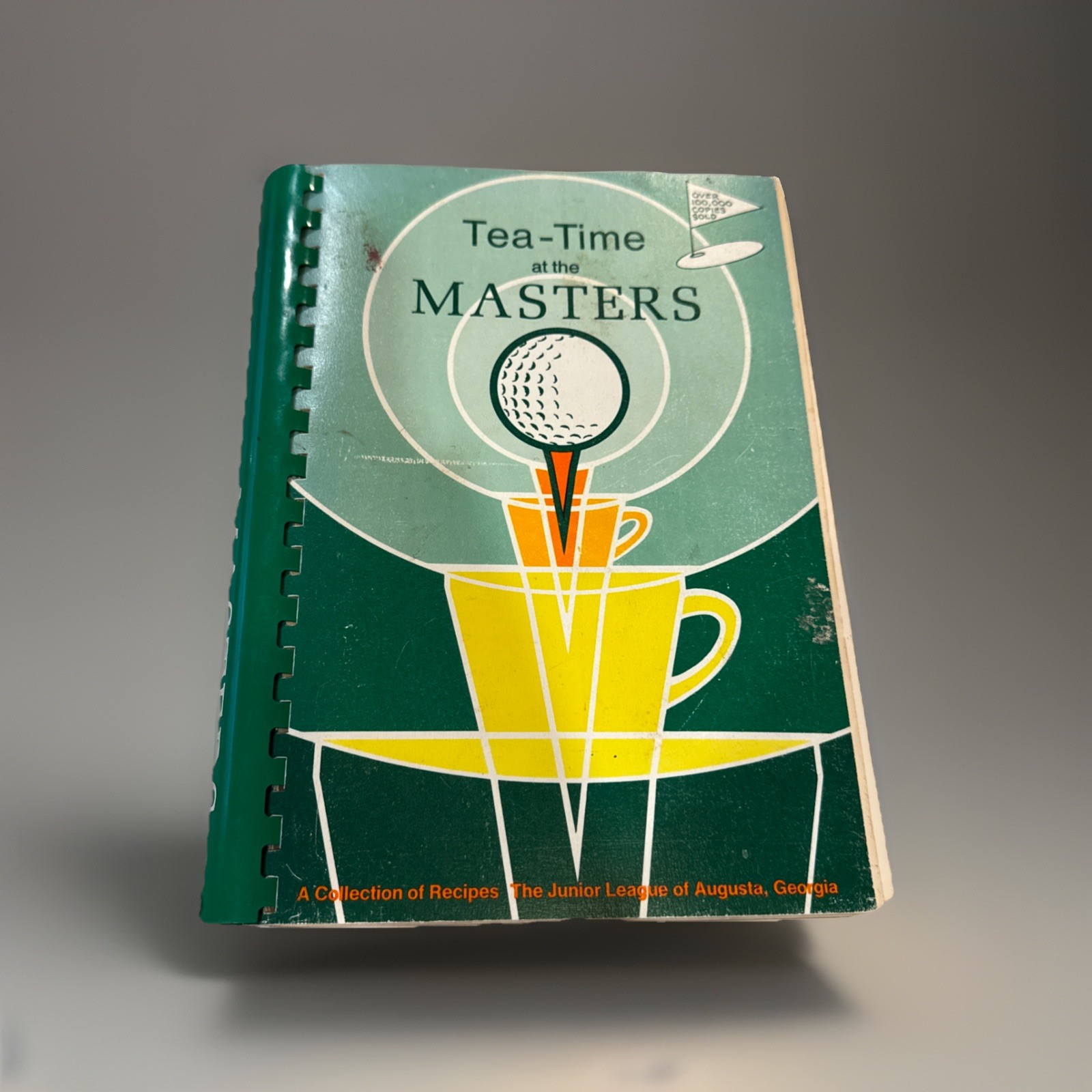 Vintage Tea Time At The Masters Cookbook Junior League Augusta Georgia Golf